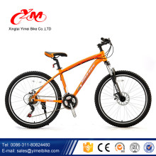 Bicicleta de montaña Alibaba de 24 pulgadas y bicicleta de montaña de 21 velocidades con freno de disco / bicicletas de montaña con suspensión total cuesta abajo